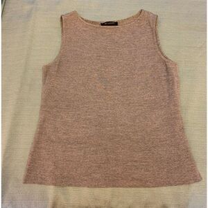 St. John Sleeveless Top Gray Size Medium